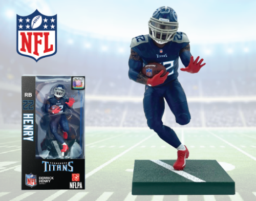NFL Football Tennessee Titans Derrick Henry 7" Action Figure Brand New