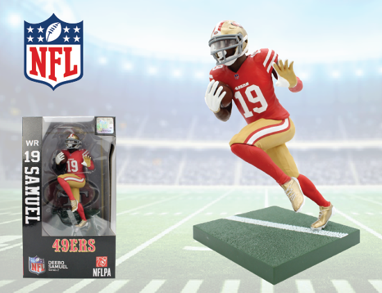 NFL Football San Francisco 49ers Deebo Samuel Action Figure New