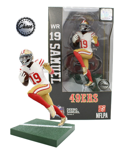NFL Football San Francisco 49ers Deebo Samuel CHASE Version Action Figure New