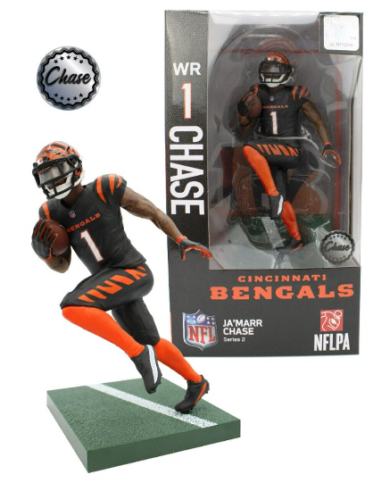 NFL Football Cincinnati Bengals Jamarr Chase CHASE Version Action Figure New