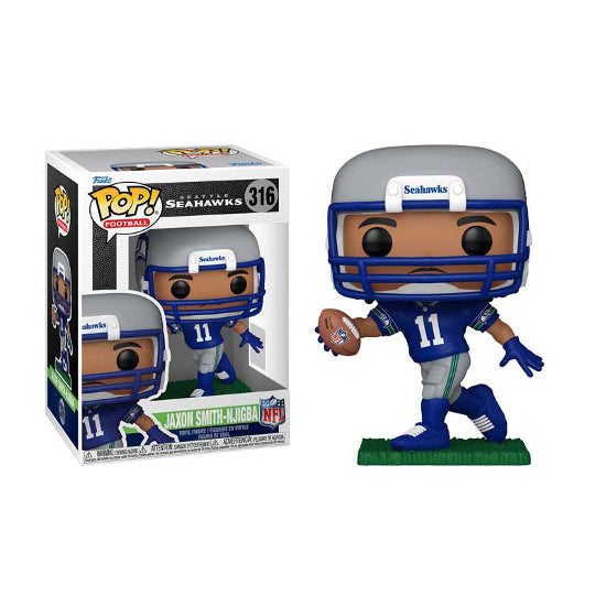 Funko POP Sports NFL Football Seattle Seahawks Jaxon Smith-Njigba Vinyl Figure New
