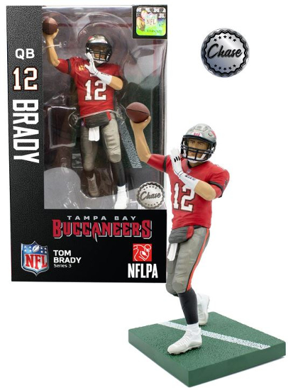 NFL Football Tampa Bay Buccaneers Tom Brady CHASE Version Action Figure