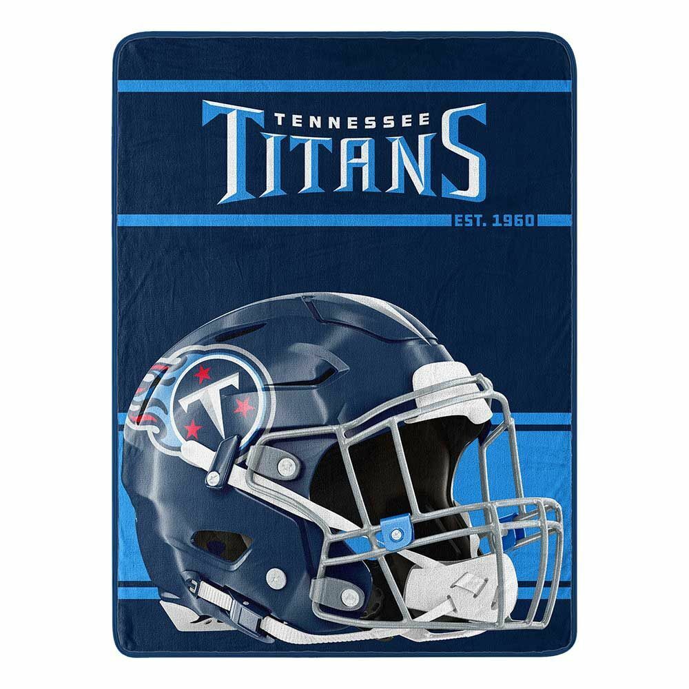 NFL Football Tennessee Titans 50 x 60 Micro Raschel Blanket Throw Brand New