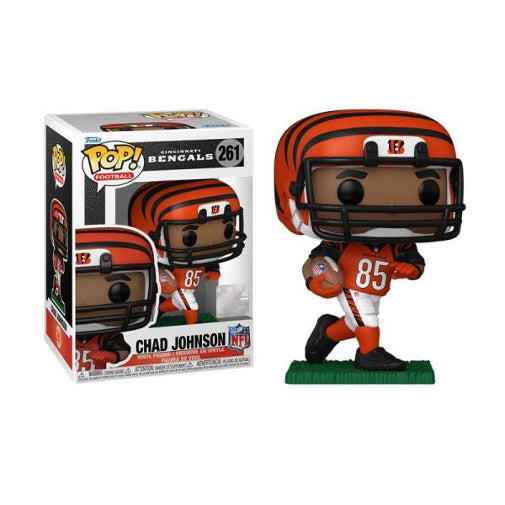 Funko Pop Sports NFL Legends Cincinnati Bengals Chad Johnson Vinyl Figure New