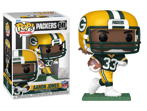 Funko POP Sports NFL Football Green Bay Packers Aaron Jones Vinyl Figure New