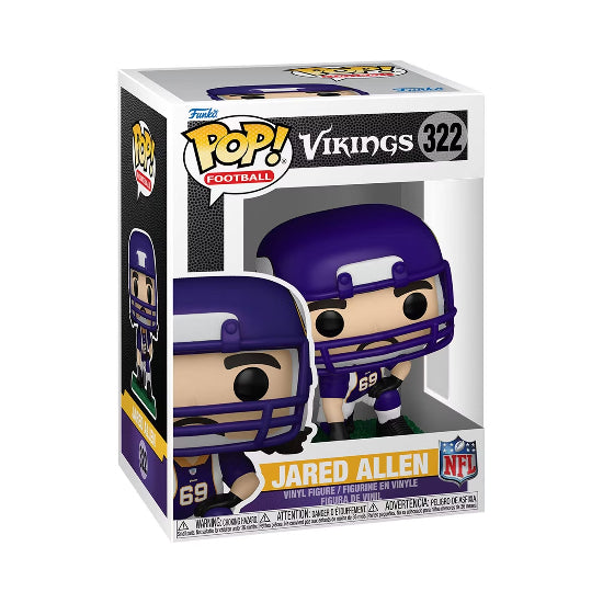 Funko POP Sports NFL Football Minnesota Vikings Jared Allen Vinyl Figure New