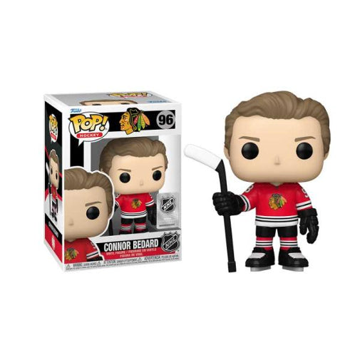 Funko POP NHL Hockey Chicago Blackhawks Connor Bedard Vinyl Figure New