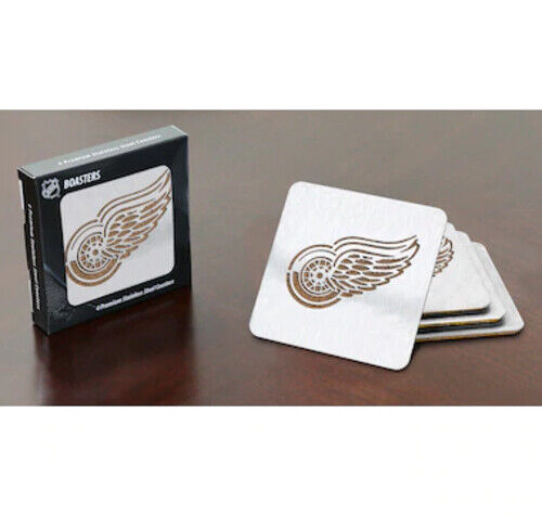 NHL Hockey Detroit Red Wings Sportula Boasters/Coasters Brand New