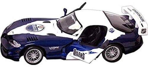 NHL Hockey Edmonton Oilers Diecast 1:18 Scale Dodge Viper Car Brand New