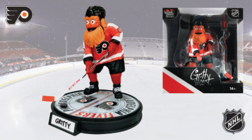 NHL Hockey Philadelphia Flyers Mascot Gritty Action Figure Brand New
