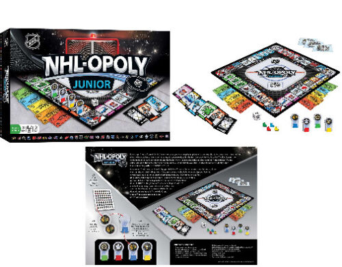 Masterpieces Puzzle Company NHL Opoly Junior Hockey Board Game Brand New