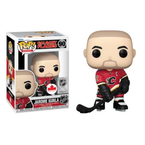 Funko Pop NHL Hockey Legends Calgary Flames Jarome Iginla Vinyl Action Figure