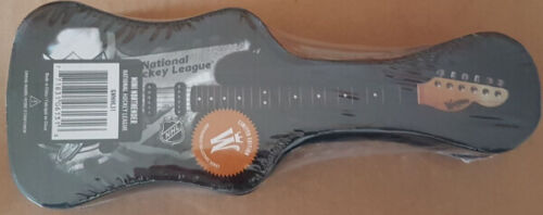 NHL Hockey NHL Shield Logo Woodrow Mini Guitar Series 1 Brand New