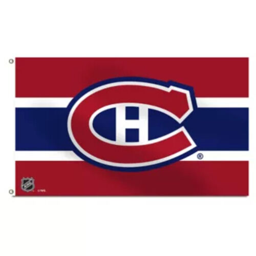 NHL Hockey Montreal Canadiens HABS 3x5 Flag Banner Brand New