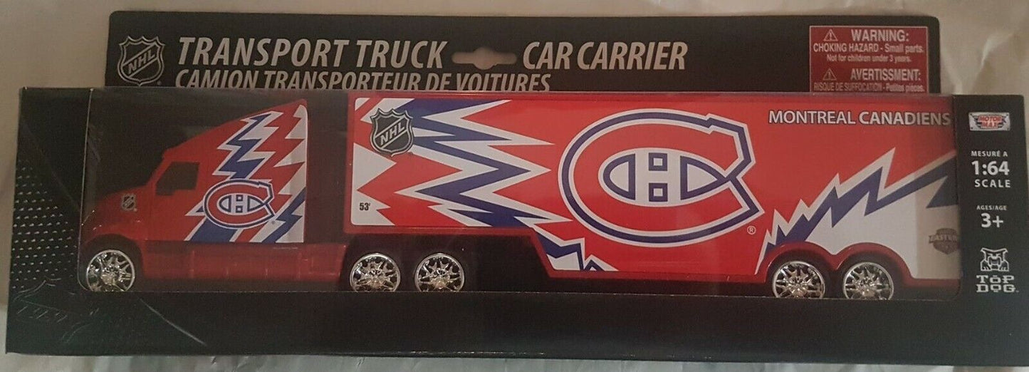 NHL Hockey Montreal Canadiens HABS Diecast 1:64 Scale Transport Truck Brand New