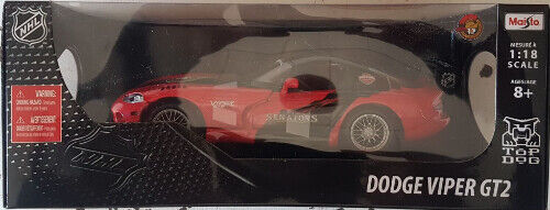 NHL Hockey Ottawa Senators SENS Diecast 1:18 Scale Dodge Viper Car Brand New