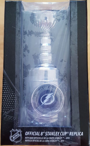 NHL Hockey Tampa Bay Lightning 8" Stanley Cup Champions Replica Trophy Brand New