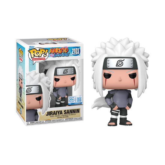Funko POP Anime Naruto Shippuden Jiraiya Sannin Exclusive Vinyl Figure New