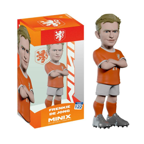 Minix Sports Soccer FIFA World Cup 2026 Team Netherlands Frenkie De Jong Vinyl Figure New
