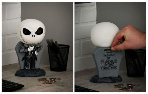 Monogram Nightmare Before Christmas Jack Figural Figure PVC Bank Brand New