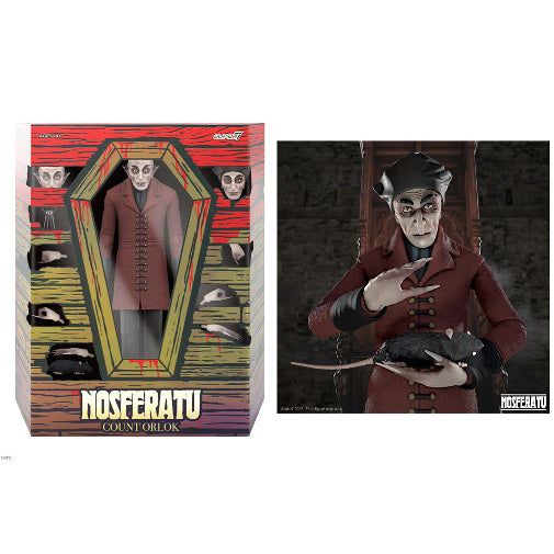 Super7 Nosferatu Count Orlok Ultimate Wave 2 Action Figure New