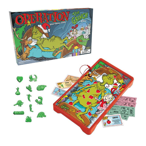 USAopoly Operation Dr Seuss The Grinch Board Game Brand New