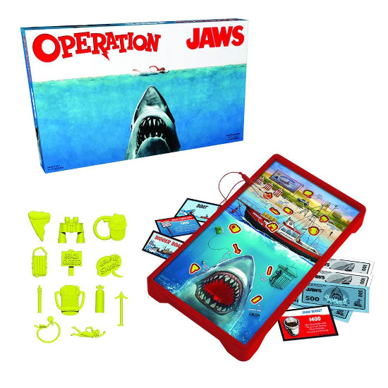 USAopoly Jaws 50th Anniversary Operation Board Game New