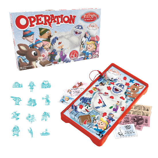 USAopoly Operation Rudolph The Red Nosed Reindeer Edition Board Game New
