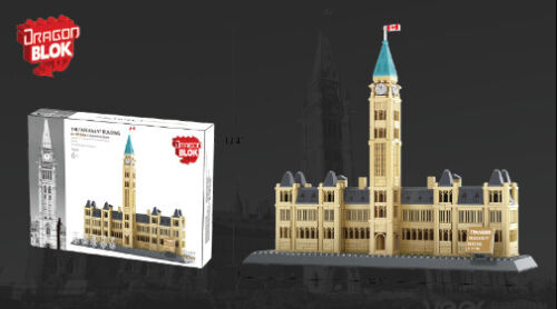Dragon Blok Lego Architect The Canadian Ottawa Parliament 608 Piece Building Set