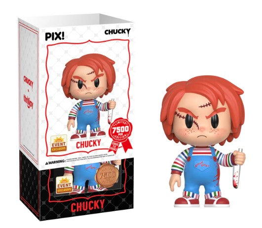 Thrilljoy PIX! Horror Childs Play Chucky Vinyl Figure New