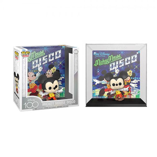 Funko POP TV Albums Mickey Mouse Disco Vinyl Figure Set New