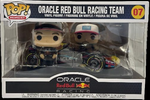 Funko POP Moment Formula 1 Red Bull Team Verstappen & Perez Vinyl Action Figures New