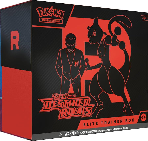 Pokemon TCG Destined Rivals Elite Trainer Box Factory Sealed