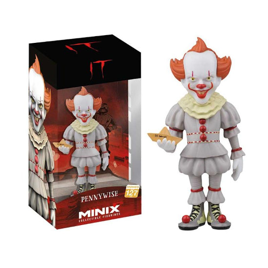 MINIX Movies Horror Stephen King IT Pennywise Vinyl Figure New