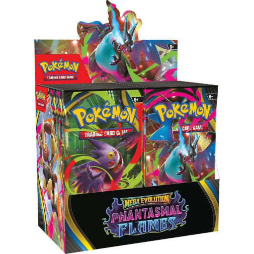 Pokemon TCG Trading Card Game Phantasmal Flames Booster Box Factory Sealed