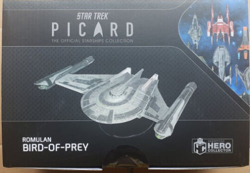 Eaglemoss Star Trek Picard Romulan Bird Of Prey Ship Collection Brand New