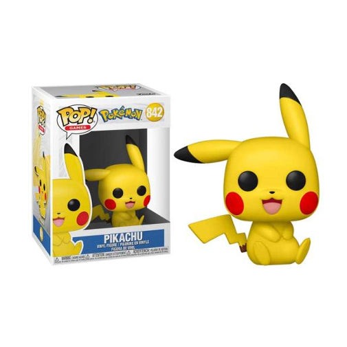Funko POP Gaming Pokemon TCG Pikachu Sitting Vinyl Figure New