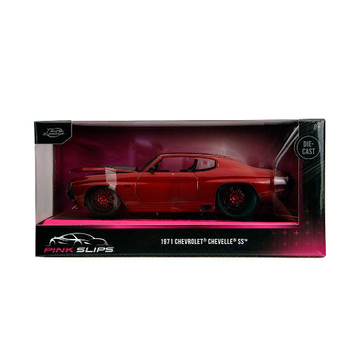 JADA Toys Pink Slips 1:24 1971 Chevy Chevelle SS Car Brand New