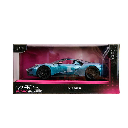 JADA Toys Pink Slips 1:24 2017 Ford GT Car Brand New