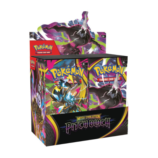 Pokemon TCG Mega Evolution Pitch Black Booster Box Factory Sealed
