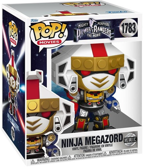 Funko POP Power Rangers 1995 Movie Set Of 8 With 6" Ninja Megazord Vinyl Figures New