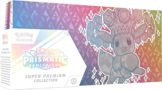 Pokemon TCG Prismatic Evolutions Super Premium Collection Box Factory Sealed