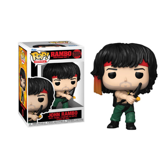 Funko POP Movies Rambo John Rambo With Bow Vinyl Figure New