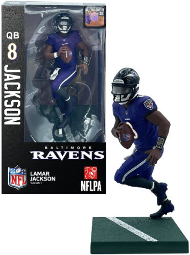 NFL Football Baltimore Ravens Lamar Jackson 7" Action Figure Brand New