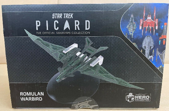 Eaglemoss Star Trek Picard Romulan Warbird Ship Collection Spaceship New