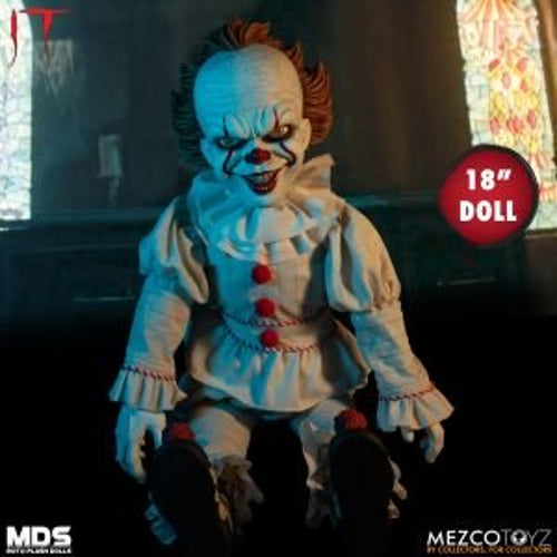 Mezco Toys Roto Plush IT: Pennywise Doll Figure 2017 Brand New