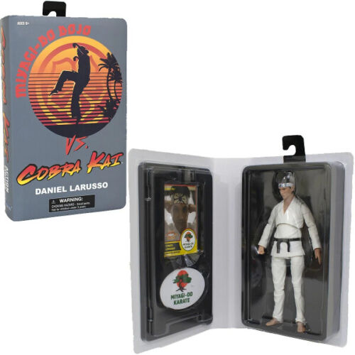 Diamond Select Toys SDCC 2022 Cobra Kai VHS Daniel LaRusso Action Figure New
