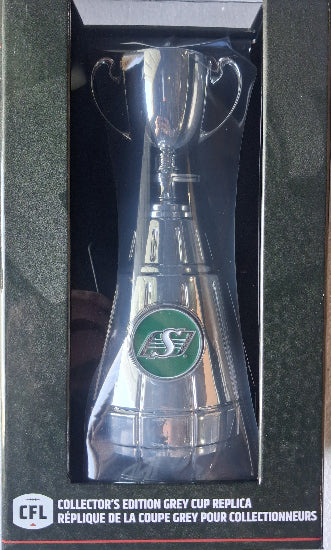 CFL Canadian Football Saskatchewan Roughriders 8" Replica Grey Cup New