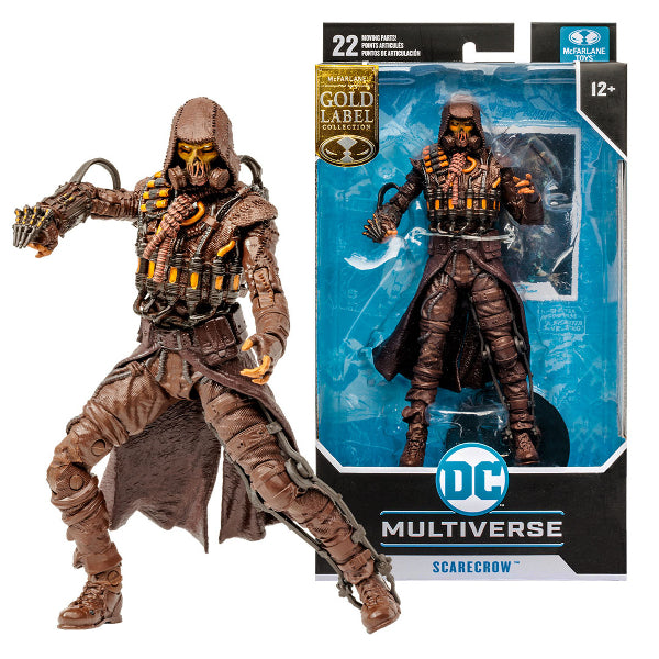 McFarlane DC Multiverse Scarecrow Gold Label Action Figure Brand New