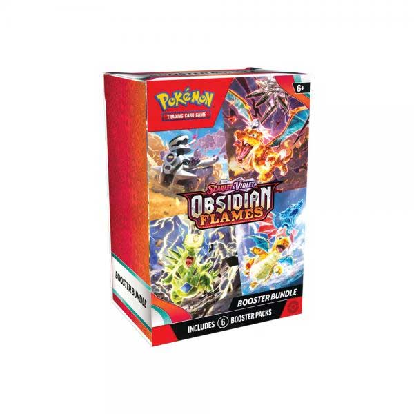 Pokemon TCG Scarlet & Violet Obsidian Flames Booster Bundle New